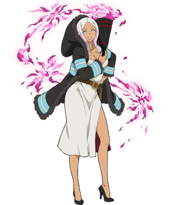 Hibana Fire Force Weatherproof Anime Sticker 6