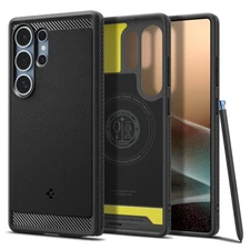 For Galaxy S25 Ultra/S25 Plus/S25 | Spigen Rugged Armor MagFit Phone Case