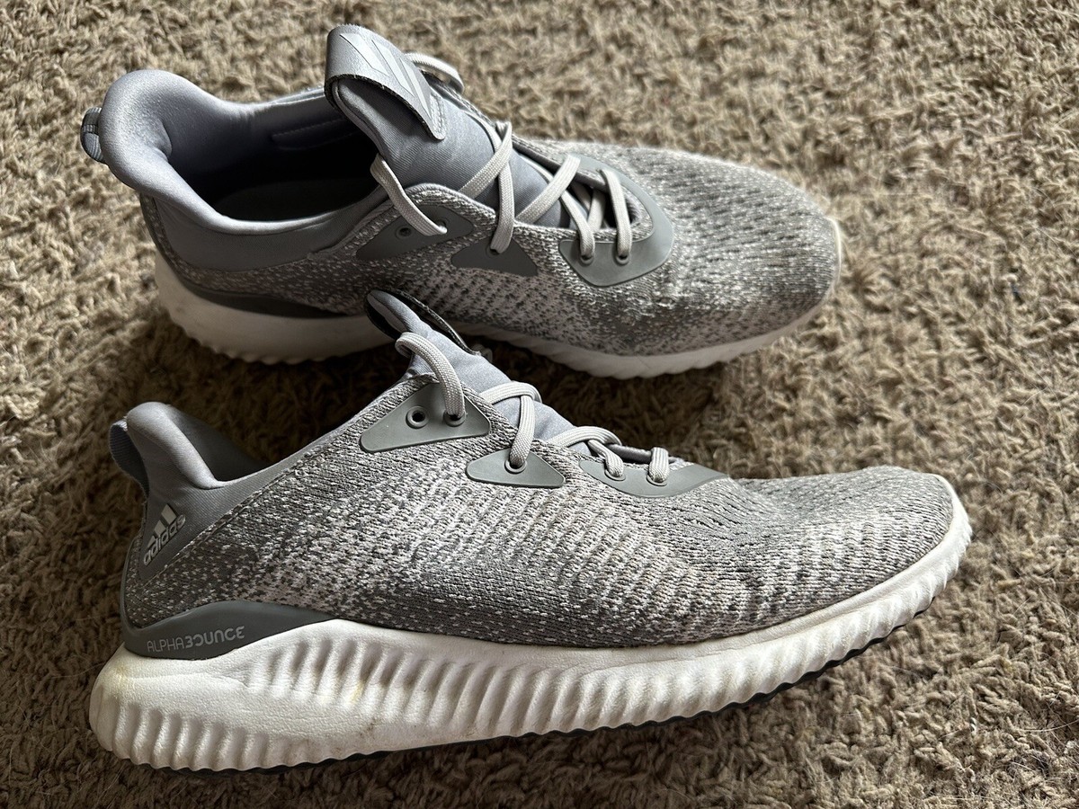 Adidas Womens Alphabounce Beyond AC6919 Gray Running Shoes Sneakers Size 