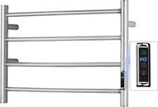 Electric 4 Bar Towel Warmer   Sharndy ETW29P for Bathroom Wall Mounted Plug in