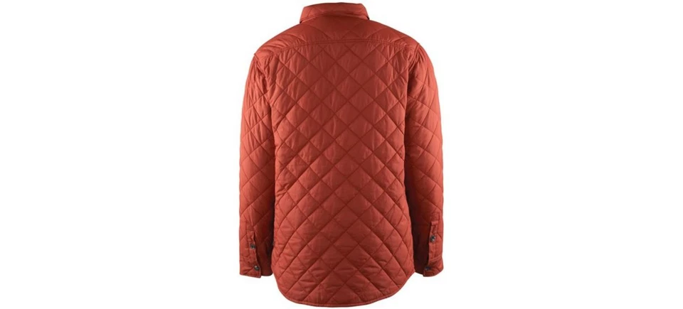 THIRTYTWO Men's ANCHOR Quilted Shirt/JKacket - Burnt Orange - Size XL LAST ONE - Image 2 of 2