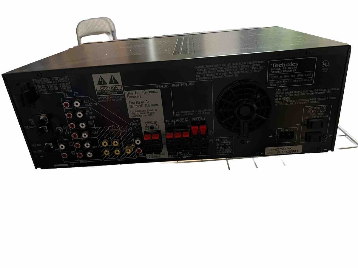 technics receiver SA-GX790 For Parts or Repair | eBay