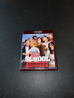 Old School - Unrated : HD DVD RARE OOP (Will Not Play on Blu Ray Or DVD)