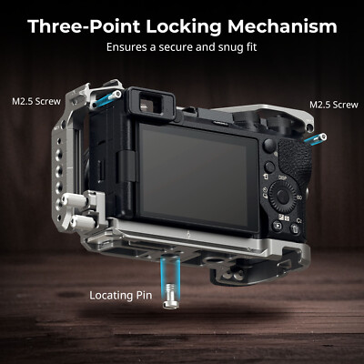 SmallRig A6700 HawkLock Quick Release Cage Kit for Sony Alpha 6700