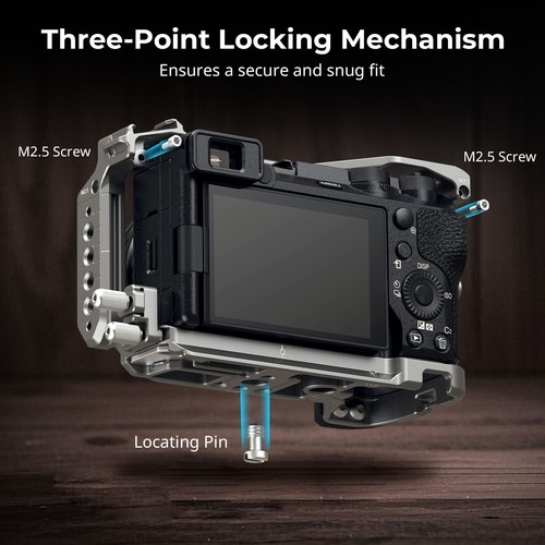 SmallRig A6700 HawkLock Quick Release Cage Kit for Sony Alpha 6700 Camera - Picture 2 of 8