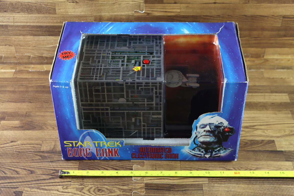 1999 Star Trek Electronic Borg Bank FOR PARTS OR REPAIR | eBay