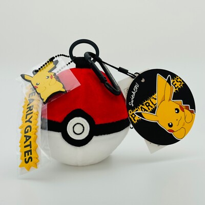 Pearly Gates Pokémon Golf Pouch - Poke Ball Design / Golf Accessory New Japan