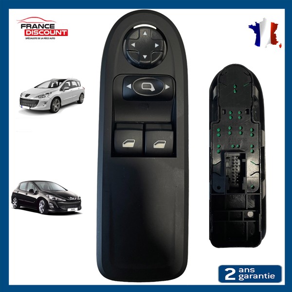 Platine Fensterheber Vorne Links Nuckel FüR Peugeot 308 Sw I - 6490.24-image