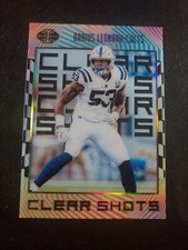 DARIUS LEONARD 2019 ILLUSIONS Clear Shots GOLD SP #028/399 Indianapolis Colts
