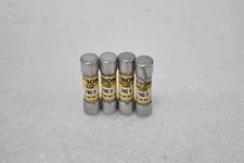 BUSSMAN FUSETRON FNQ8 TIME DELAY 500VAC 8AMP CURRENT LIMITING FUSE (LOT OF 4)