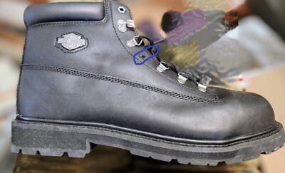 ハーレーダビッドソン Harley Davidson Drive Steel Toe Motorcycle Boots D91144, Black
