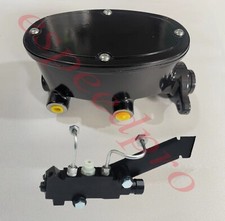 Oval Tandem Black Out 1-18 Bore Master Cylinder Disc Disc Proportioning Valve Oval Tandem Black Out 1-18 Bore Master Cylinder Disc Disc Proportioning Valve