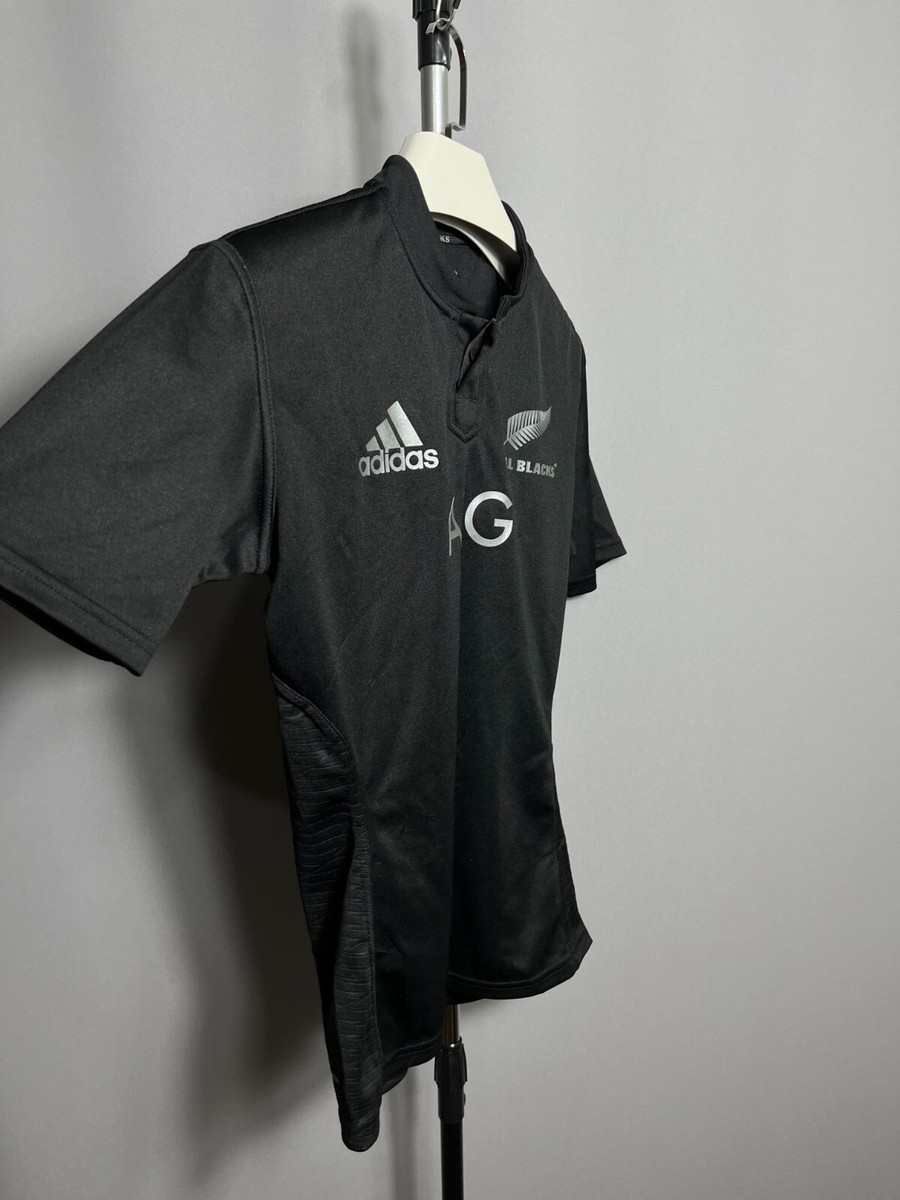 ALL BLACK NEW ZEALAND SHIRT JERSEY ADIDAS M36147 MEN BLACK