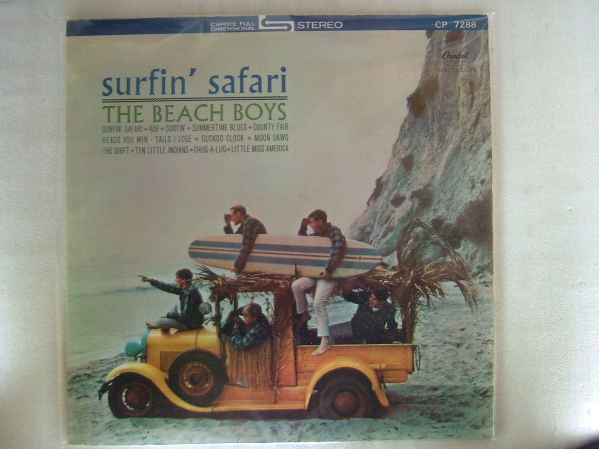 RED VINYL / THE BEACH BOYS SURFIN SAFARI / CP 7288 | eBay