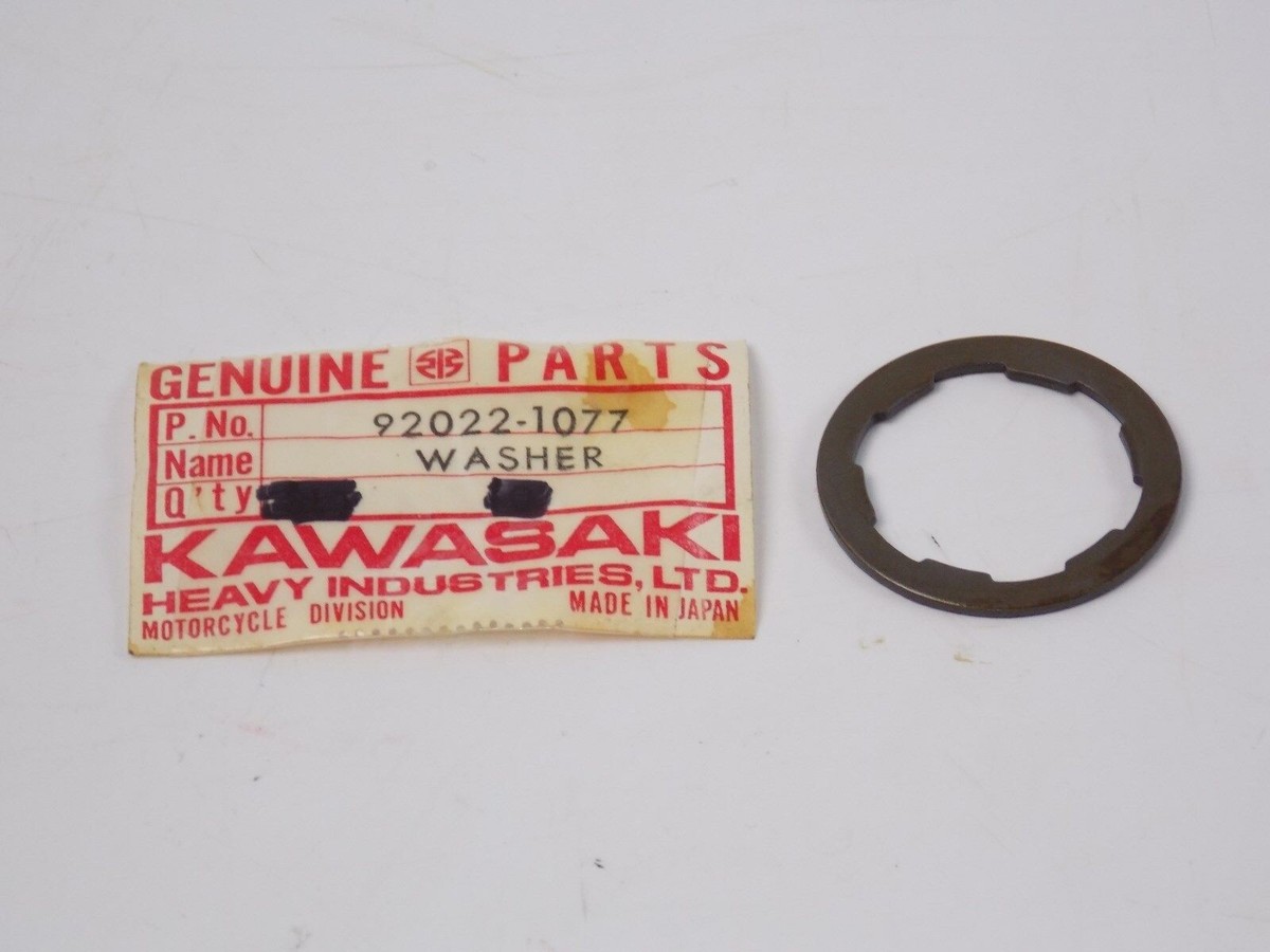 NOS KAWASAKI 1977-2006 TOOTHED WASHER 26X35.5X1.5 ZG1000 ZX1000