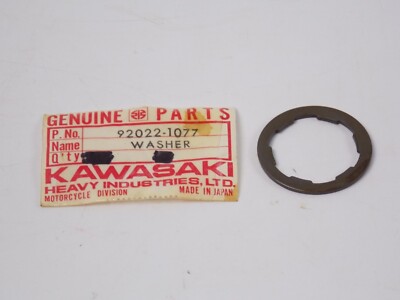NOS KAWASAKI 1977-2006 TOOTHED WASHER 26X35.5X1.5 ZG1000 ZX1000