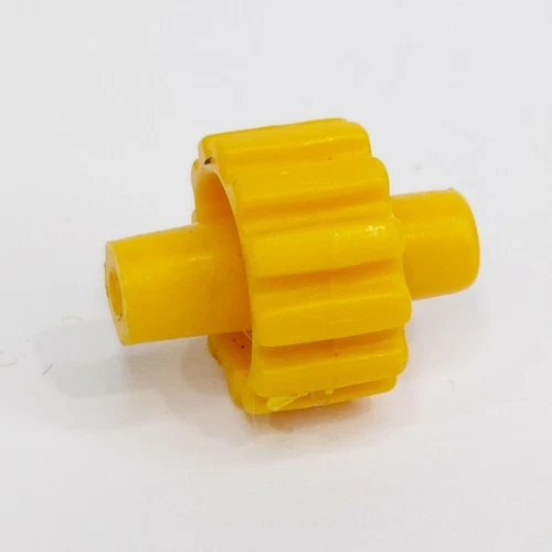 Vintage 1990 GI Joe Cobra Hurricane VTOL Jet Yellow Wheel Vehicle Part Piece