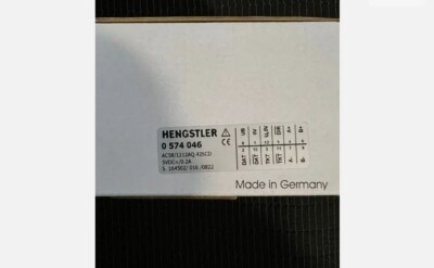 Hengstler, AC58 1212EF.42SCD 5VAC Absolute Rotary Encoder