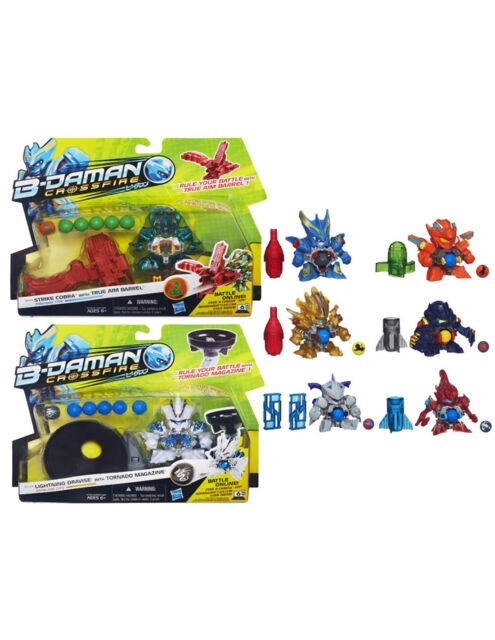 Hasbro – B-daman Personaggio Con Accessorio Hasbro