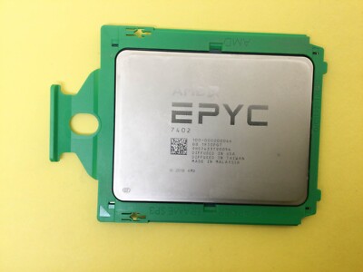 AMD EPYC 7402 2.80GHZ 128MB 24-CORE 180W PROCESSOR 100-000000046 UNLOCK
