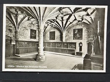 PORTUGAL 162.-LISBOA -Mosteiro dos Jeronimos. Sacristia (Real Photo (RPPC)