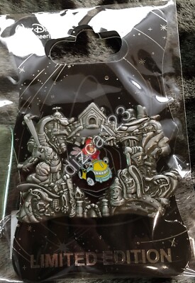 Roger Rabbit Fantasy D Pin Disney D23 WDI Attractions Roger Rabbit CarToon Spin Stained Glass Pin ...