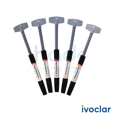 Dental Ivoclar Te-Econom Plus Light-Cure Composite - SHADES & VARIATIONS AVAIBLE