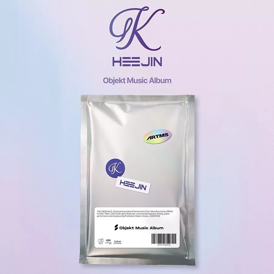 ARTMS HEEJIN [K] 1st Mini Album OBJEKT MUSIC ALBUM / QR Card+