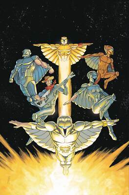 SILVERHAWKS #1 VARIANT CVR V 15 COPY INCV SHALVEY FOIL VIRGIN DYNAMITE