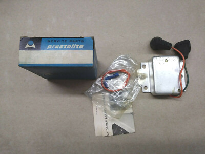 Prestolite 24V Voltage Regulator, 8-394 (VSH-6401D), J.I. Case, NOS!