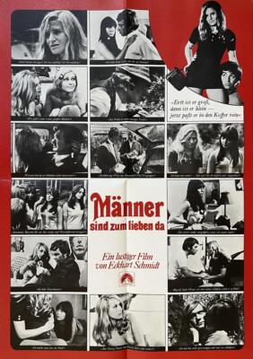 Plakat ''MÄNNER SIND ZUM LIEBEN DA'' (C) 1970, Eckhart Schmidt, Isi ter Jung A2