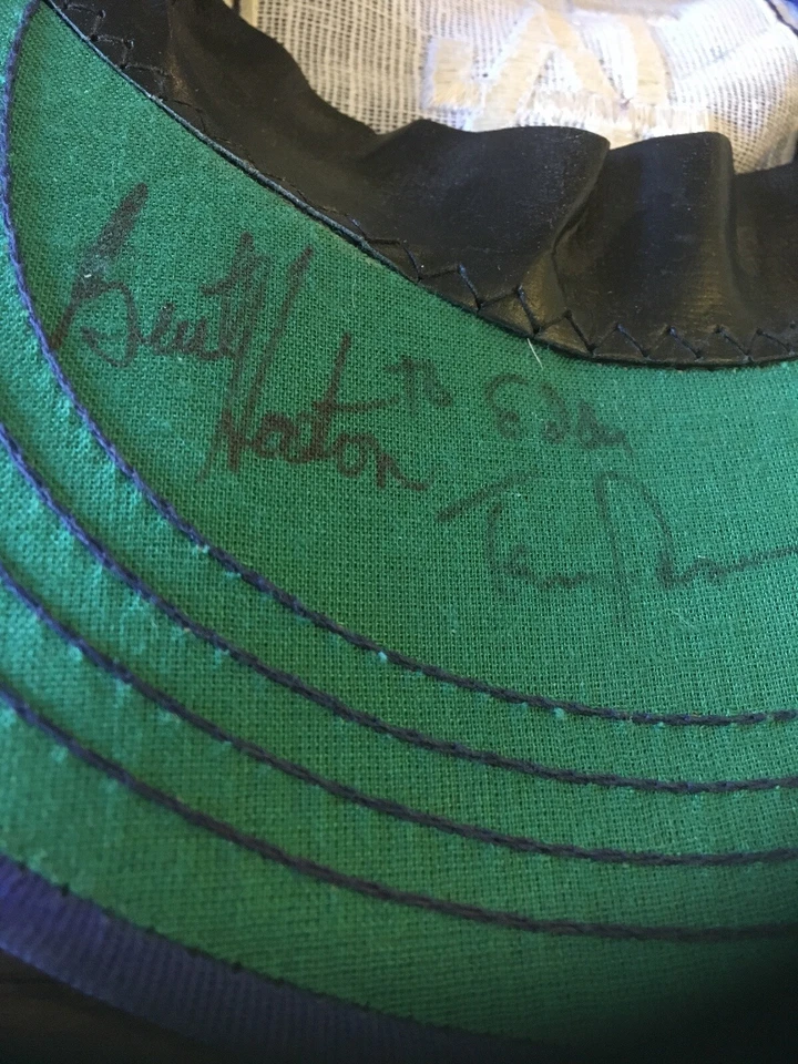 1980s LA Los Angeles Dodgers Baseball Cap Signed; TOMMY LASORDA, Hooton, & Hough - Image 4 of 4