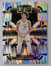 2024 Panini Select WNBA - Concourse Silver Flash Prizm #68 Brittney Griner