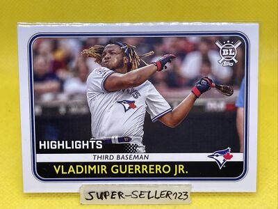 2020 TOPPS BIG LEAGUE - VLADIMIR GUERRERO JR. / Blue Jays HIGHLIGHTS DERBY #295