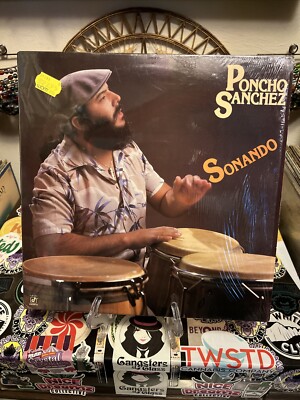 Poncho Sanchez ~ Sonando LP 1983 Concord Jazz Picante (CJP-201) Tested shrink