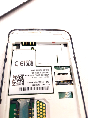 Faulty Alcatel One Touch 4010X Unlocked 4MB Black Android Mini Smartphone Tested - Picture 9 of 10