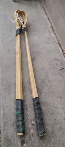 ***OLD 1970s   CHOCTAW STICKBALL STICKS ACTUALLY USED! (LACROSSE) ARTIFACTS!***