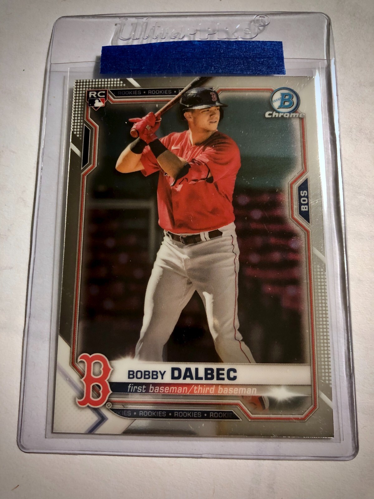 2021 Bowman Chrome BOBBY DALBEC #1 Rookie Card