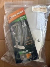 Active Ankle T1 Rigid Ankle Brace For Injured Ankle Small White Sprain Support