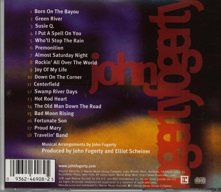 John Fogerty ~ Premonition - CD - ⭐⭐⭐⭐⭐ - Bild 2 von 2