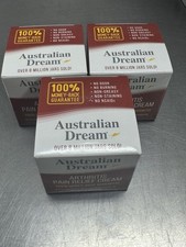 (3) Australian Dream Arthritis Pain Relief Cream 4oz ea Exp 12-2028