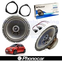 Phonocar 66026 Koaxial 2-Wege Lautsprecher Ant 165Mm 60W FüR Fiat 500 Ab 2007
