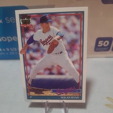 2026 Topps Series 1 Nolan Ryan 1991 Throwback Insert #T91-97 Texas Rangers