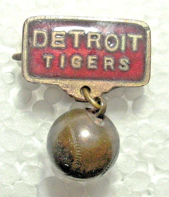 Detroit tigers ブロンズ像　置物 Detroit Tigers Baseball 1920 Year Vintage Sports Memorabilia for