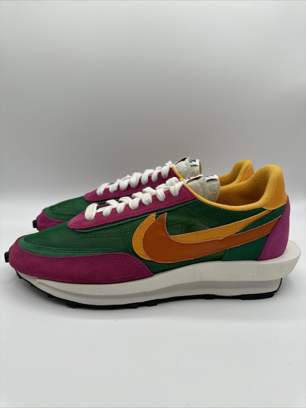 SACAI X NIKE Nike LD Waffle x Sacai verde pino 2019 BV0073 301 uomo US 12