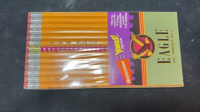13 PCS Vintage Yikes 90 s Eagle Nickelodeon NO. 2 Pencils