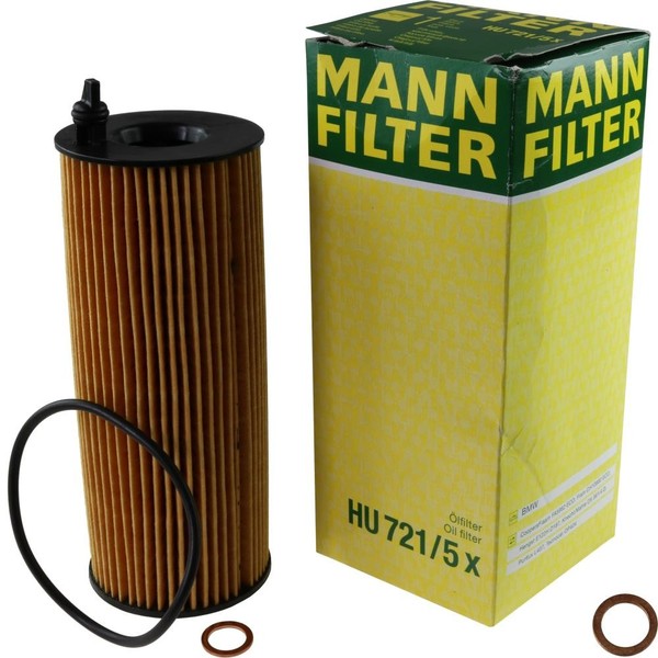 Mann ÖLfilter Mit Dichtring FüR BMW X1 E84 Xdrive18D Sdrive18D Xdrive20D 1Er-image