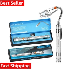 Extendable Magnetic Flashlight - 200 Lumens Pickup Tool for Outdoor Adventures