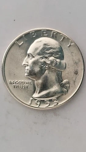 1953-S United States, Uncirculated Washington Quarter