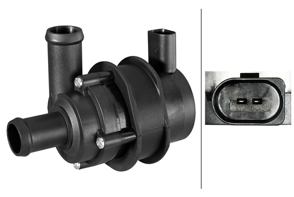 Hella Elektrische Zusatzwasserpumpe FüR VW Golf Plus 1.2 TSI Audi A1 Sportback-image